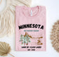 Minnesota Ice Fishing Shirt: Vintage Winter Sport Tee