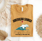 American Samoa Surf Shirt: Vintage Pacific Island Graphic Tee