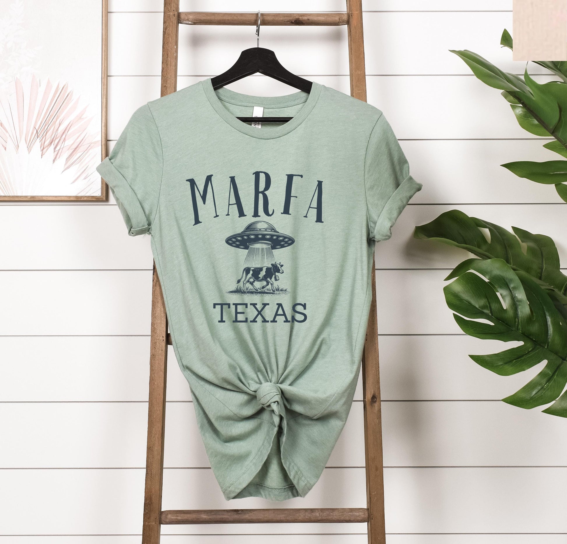 Marfa Texas Art Shirt: Minimalist Desert Tee, West Texas Souvenir