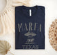 Marfa Texas Art Shirt: Minimalist Desert Tee, West Texas Souvenir