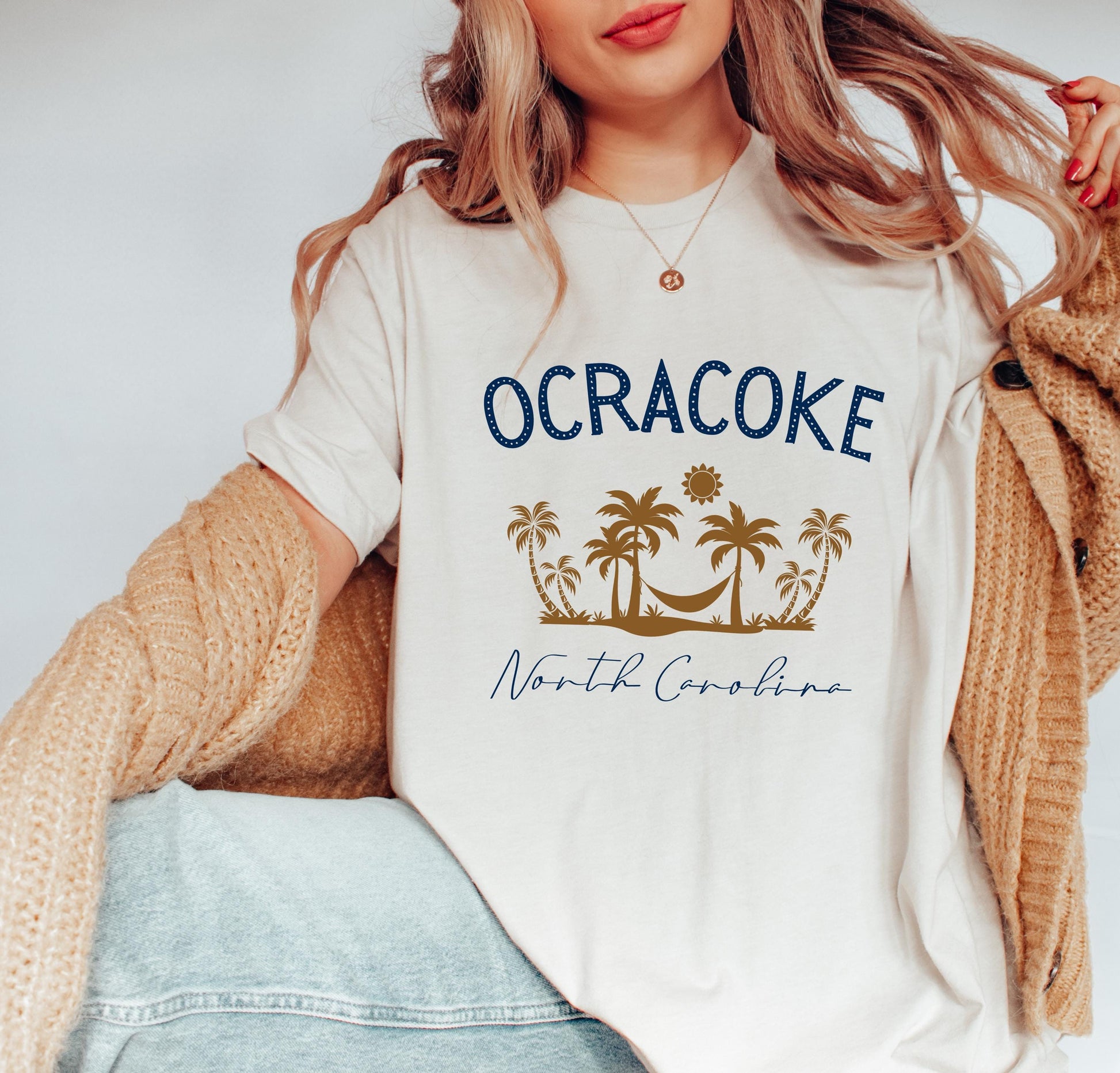 North Carolina Shirt Outer Banks Shirt Ocracoke Tee