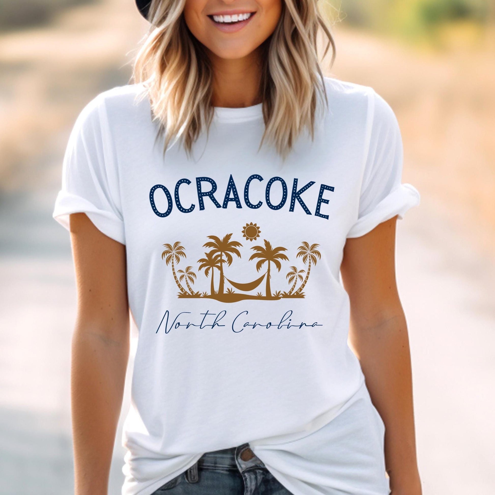 North Carolina Shirt Outer Banks Shirt Ocracoke Tee