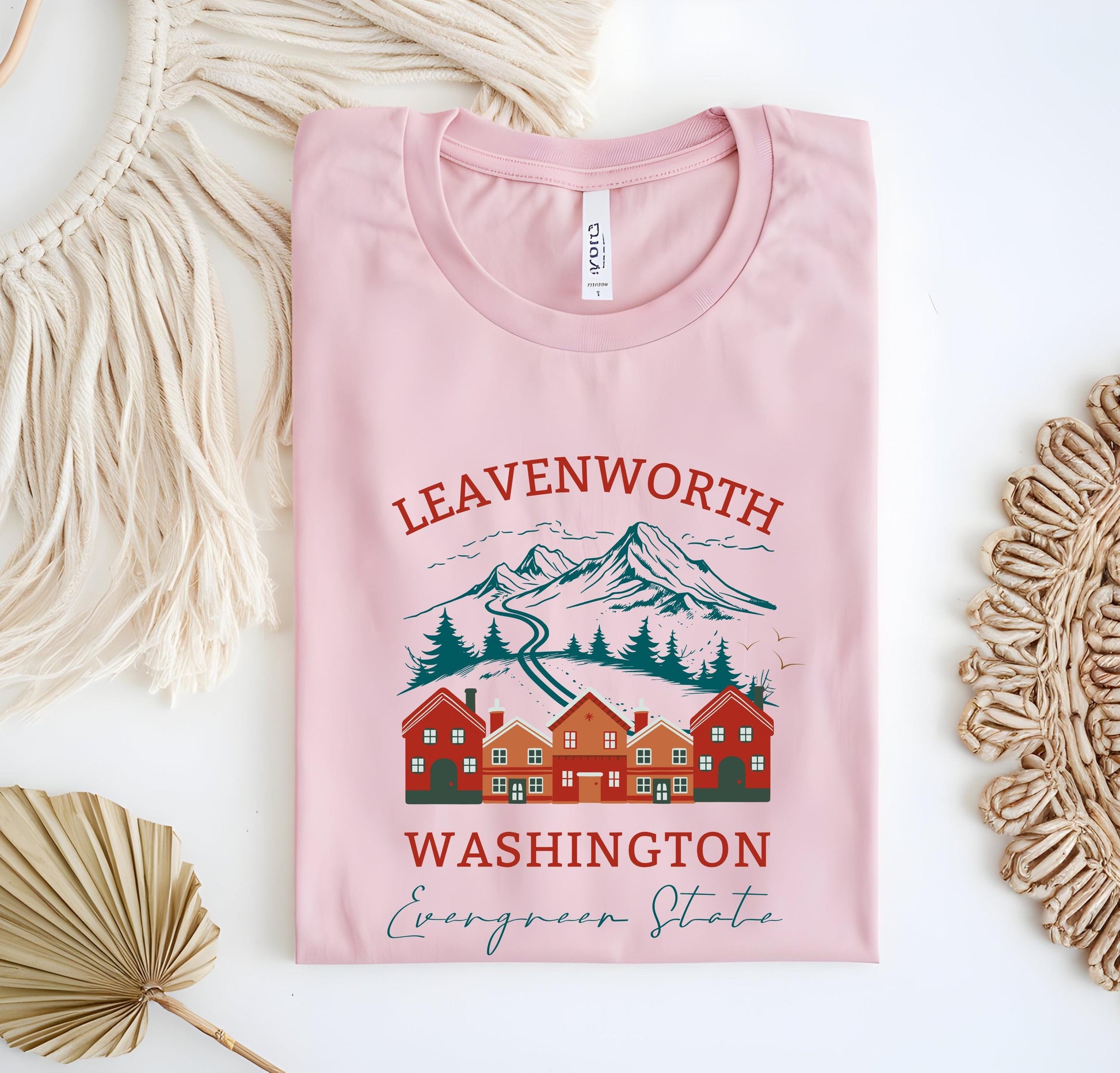 Leavenworth Washington Shirt: Bavarian Holiday Town Tee