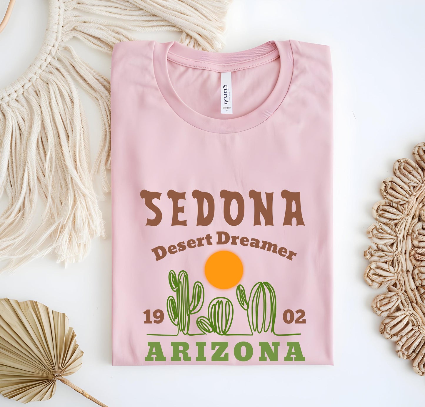 Sedona Arizona Graphic Tee: Southwest Desert Vacation Shirt