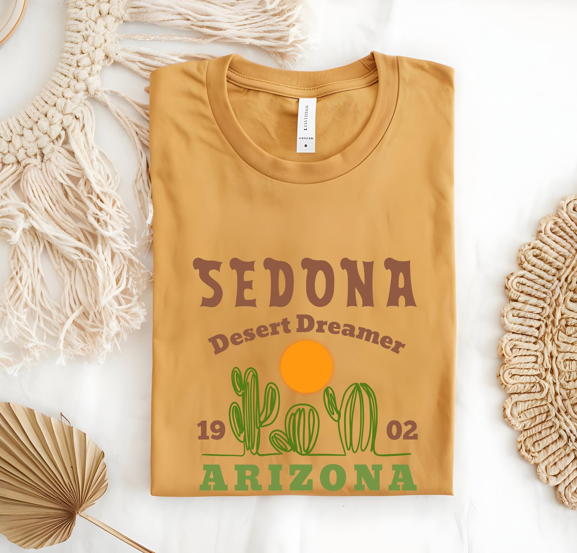 Sedona Arizona Graphic Tee: Southwest Desert Vacation Shirt