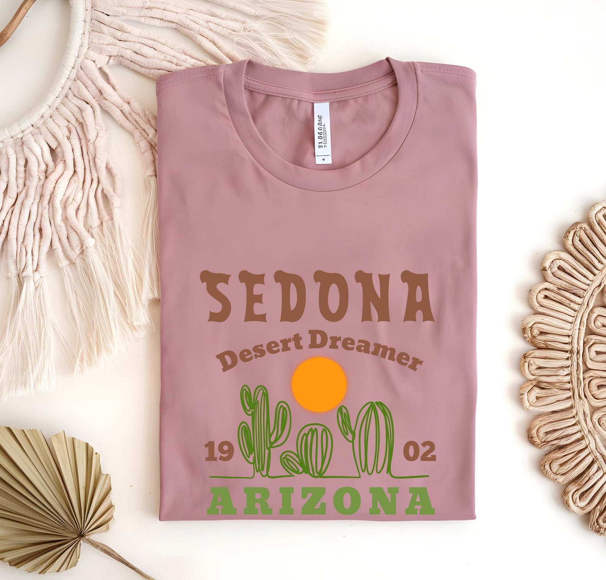 Sedona Arizona Graphic Tee: Southwest Desert Vacation Shirt