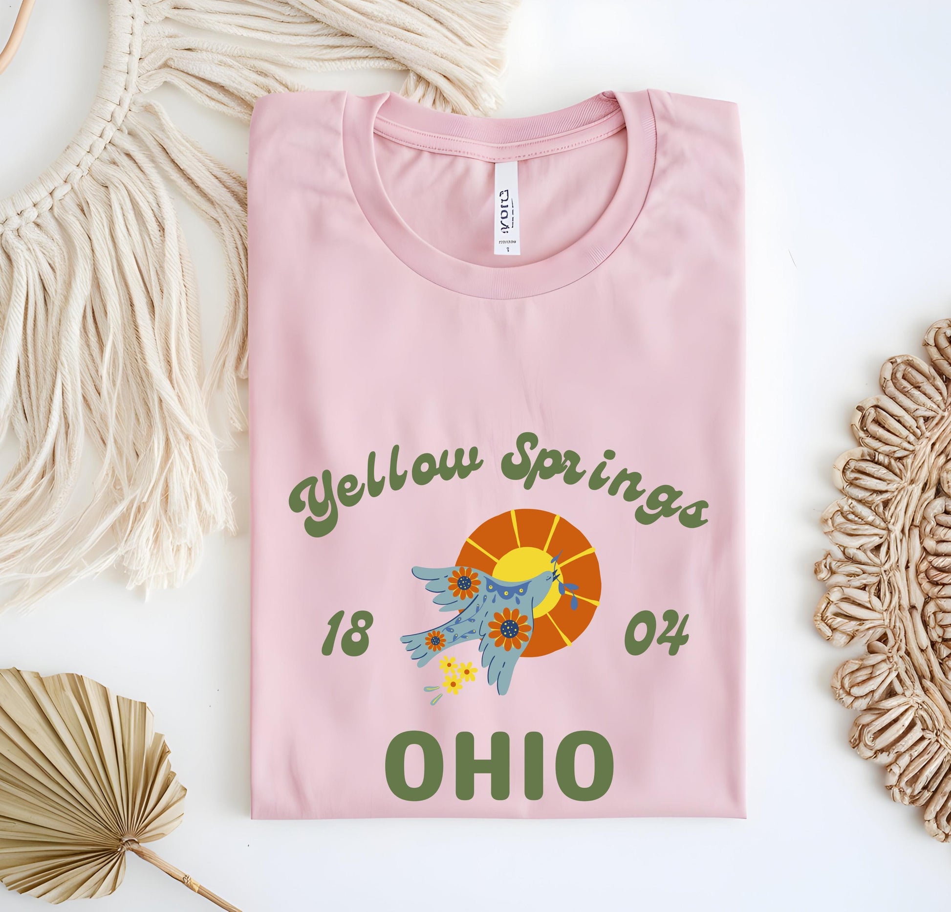 Ohio Shirt Yellow Springs T-shirt Quirky Midwest Tee