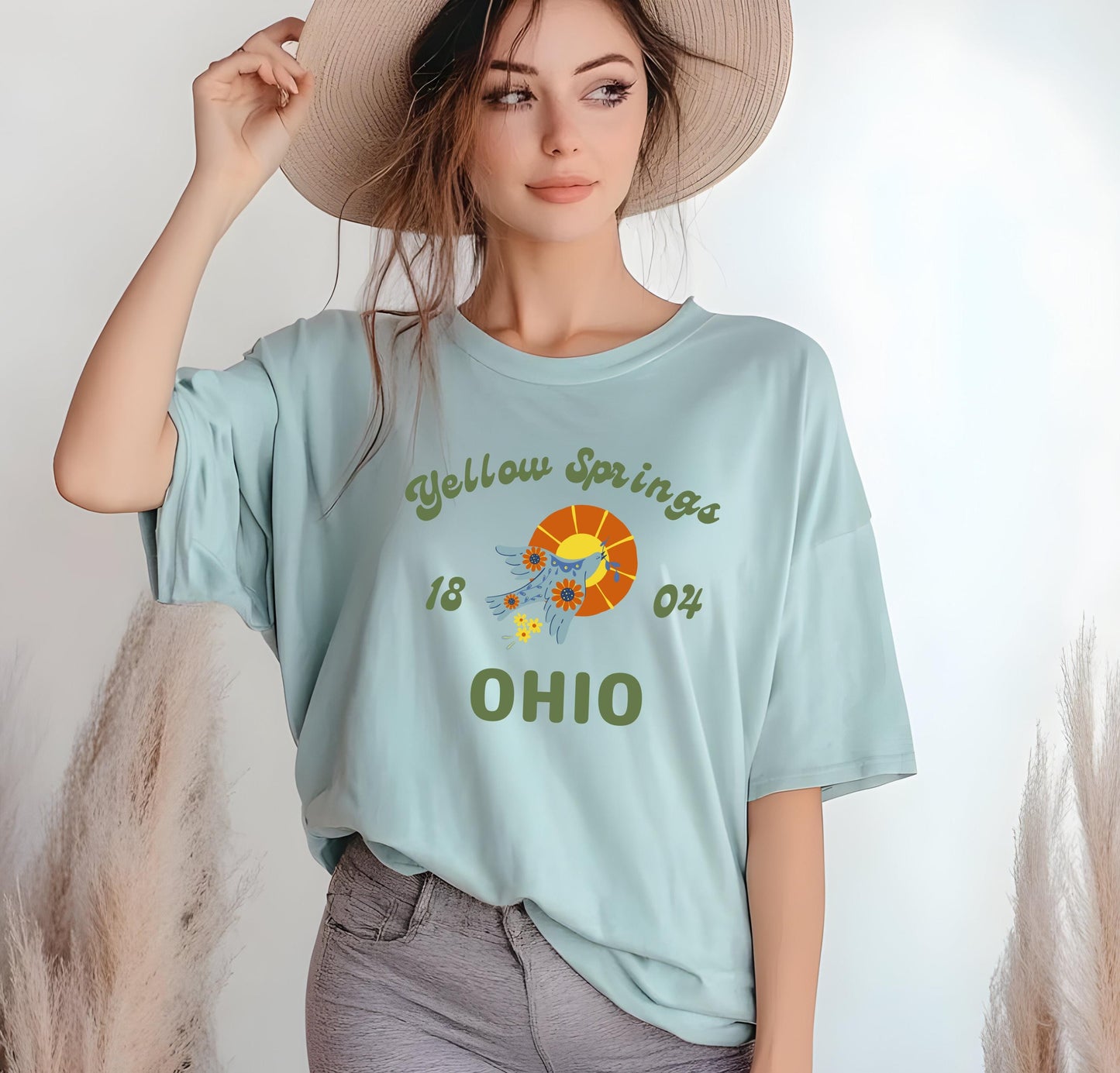 Ohio Shirt Yellow Springs T-shirt Quirky Midwest Tee