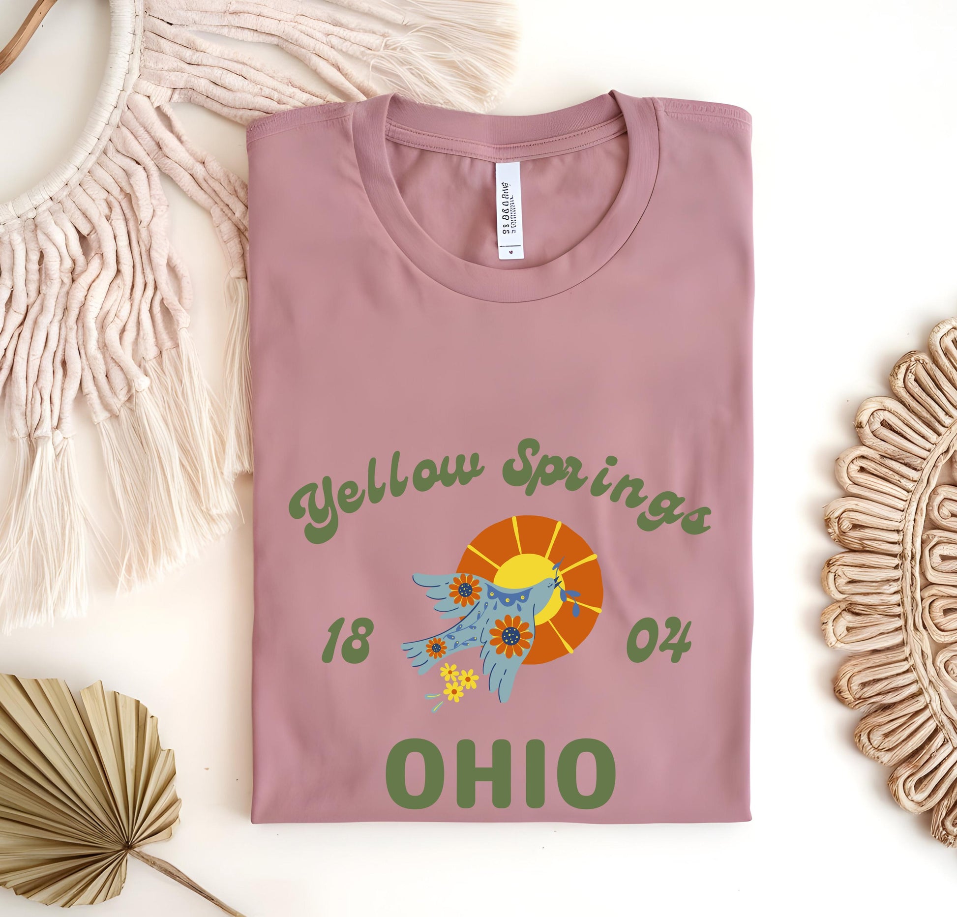 Ohio Shirt Yellow Springs T-shirt Quirky Midwest Tee