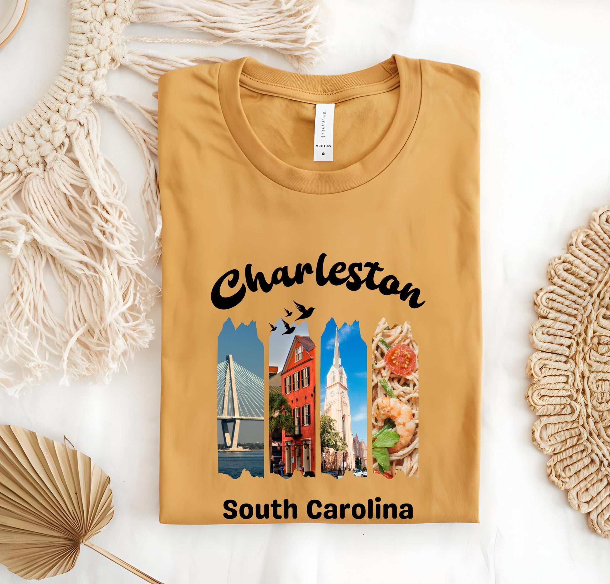 Charleston South Carolina Shirt, Charleston Travel Souvenir Tee