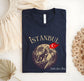 Howling Wolf Turkish Flag Shirt: Anatolian Culture Tee