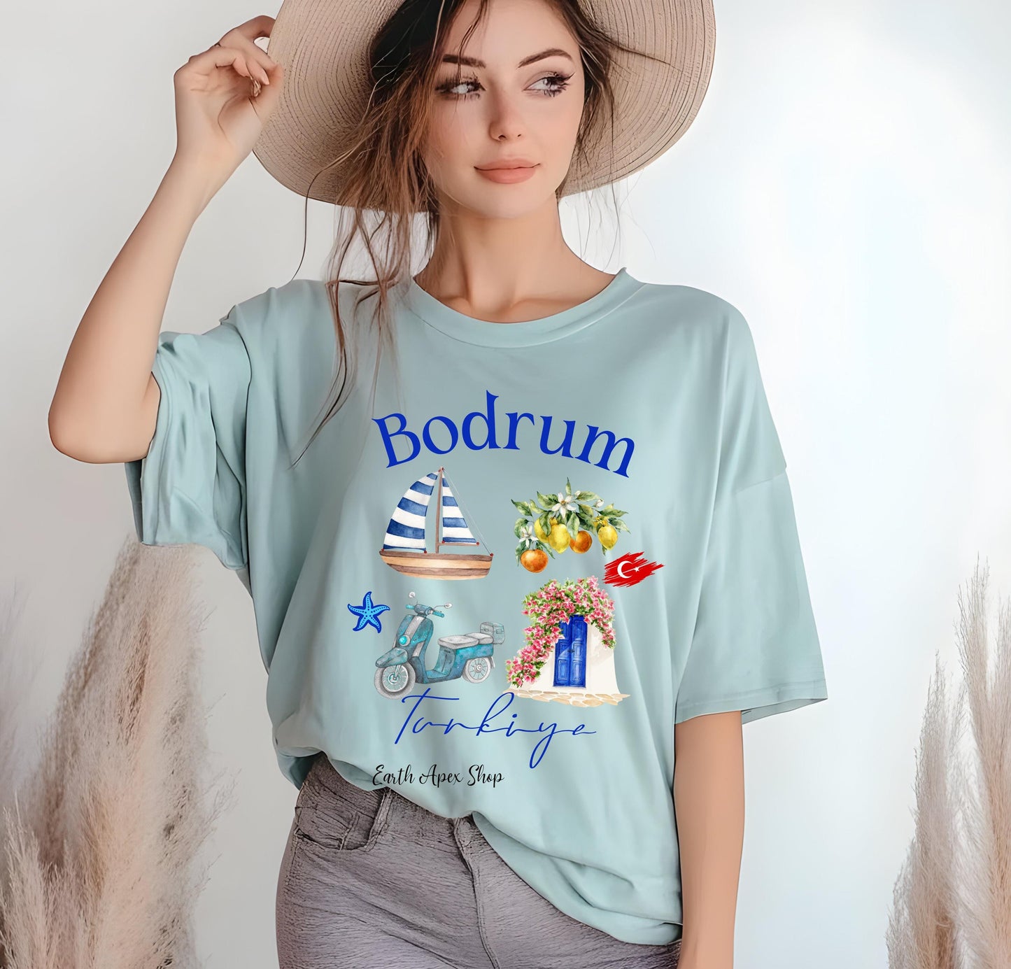Bodrum Turkey Shirt: Aegean Sea Vacation Tee