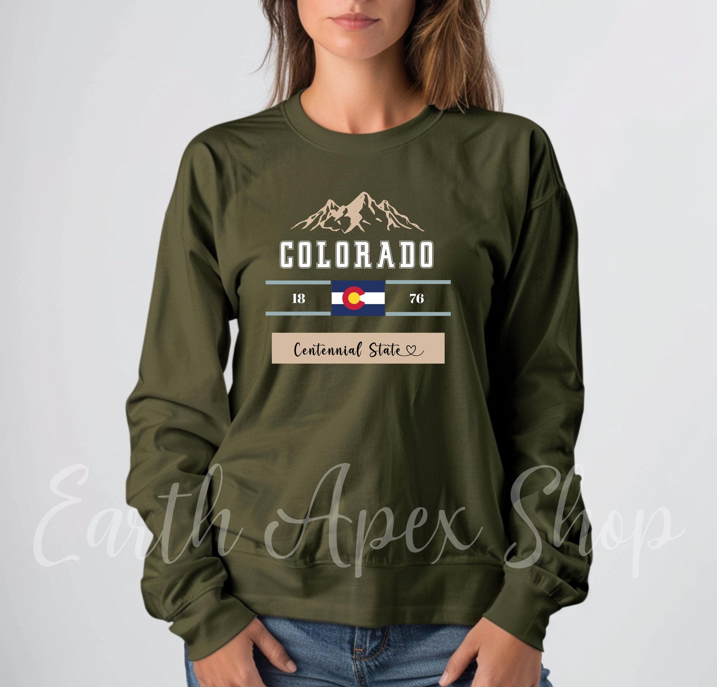 Colorado Sweatshirt Rocky Mountain National Park Outfit Breckenridge Sweater