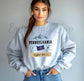 Pennsylvania Sweatshirt: Retro Keystone State Crewneck, Vintage Mountain Graphic
