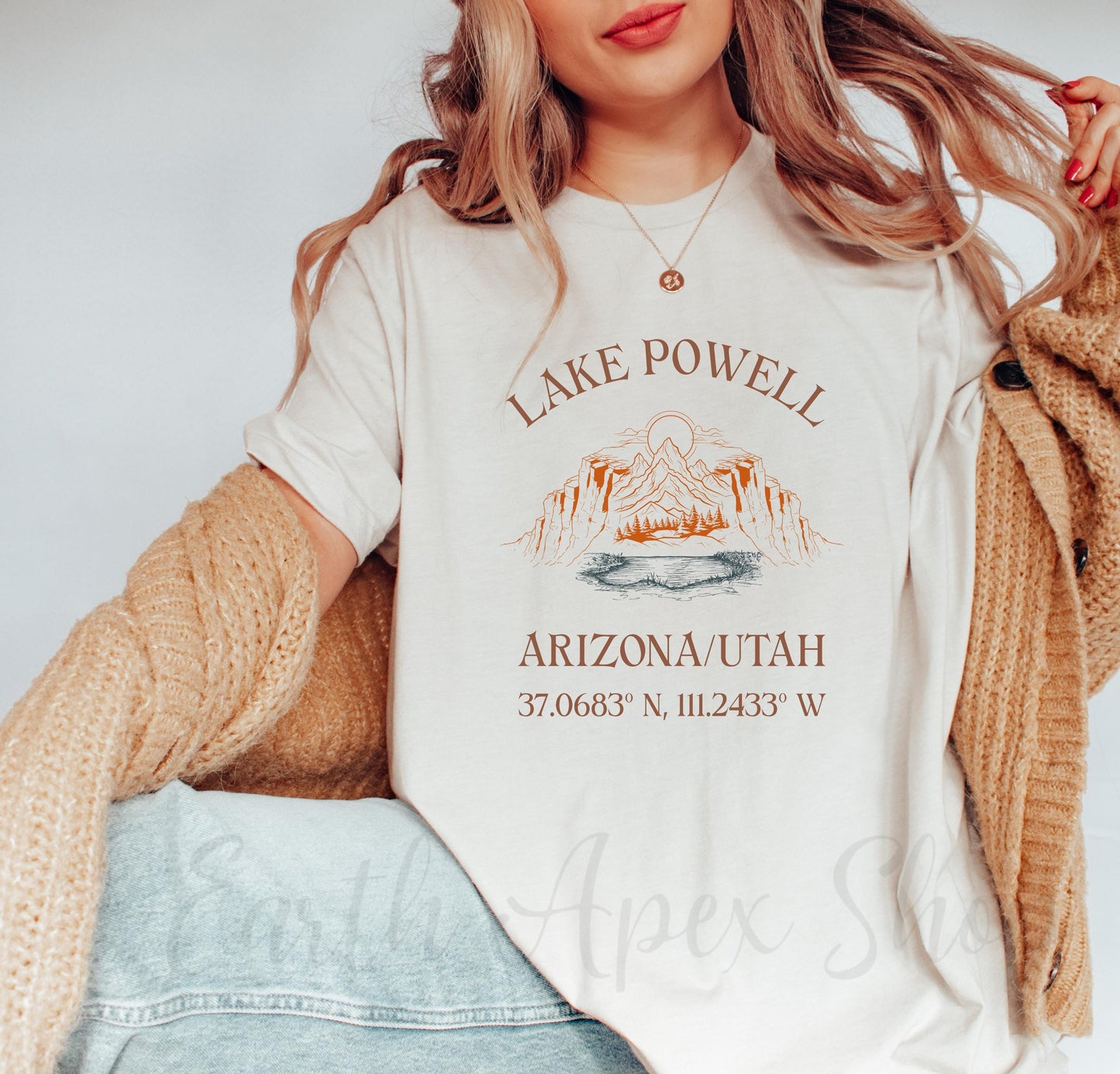 Lake Powell Sweatshirt: Arizona Utah Desert Travel Crewneck
