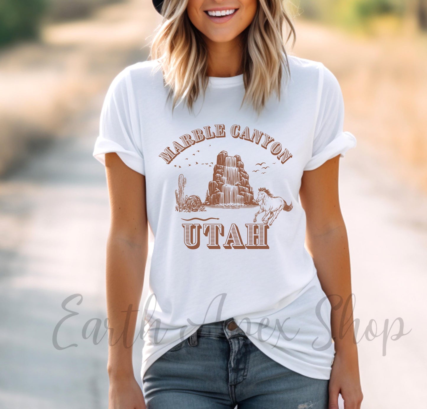 Marble Canyon Desert Tee Arizona Shirt