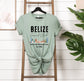 Belize Coral Reef Graphic Tee: Tropical Beach Shirt, Ocean Lover Gift