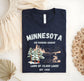 Minnesota Ice Fishing Shirt: Vintage Winter Sport Tee