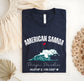 American Samoa Surf Shirt: Vintage Pacific Island Graphic Tee