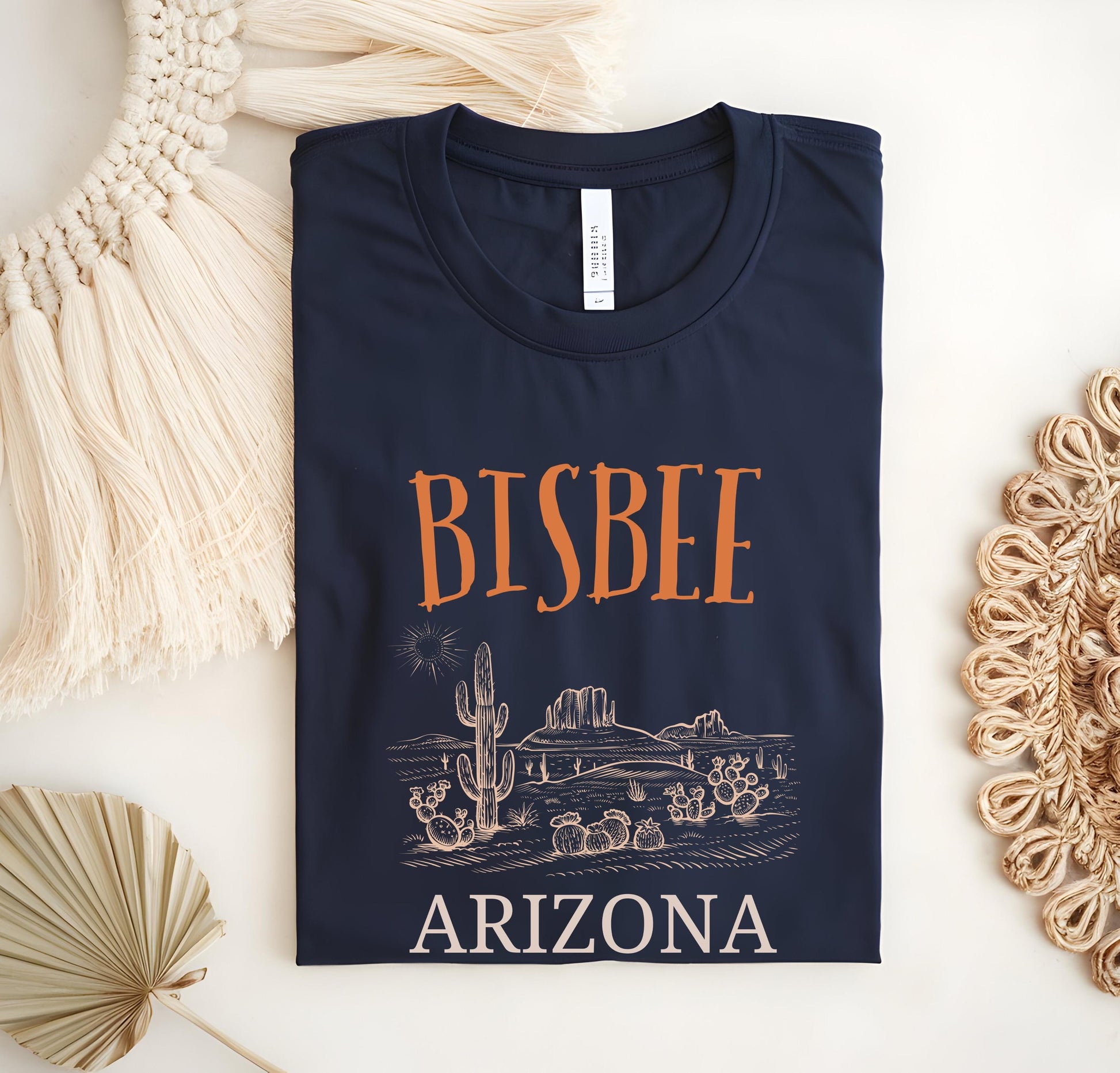 Bisbee Arizona Retro T-Shirt: Desert Town Souvenir