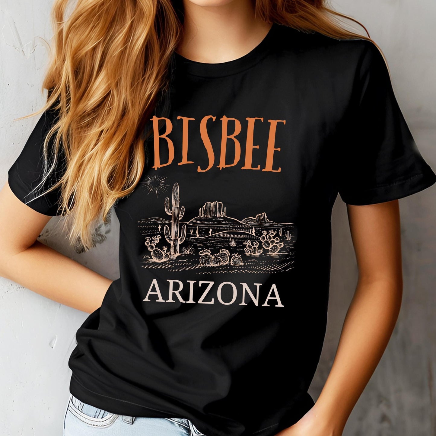 Bisbee Arizona Retro T-Shirt: Desert Town Souvenir