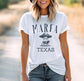 Marfa Texas Art Shirt: Minimalist Desert Tee, West Texas Souvenir