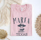 Marfa Texas Art Shirt: Minimalist Desert Tee, West Texas Souvenir