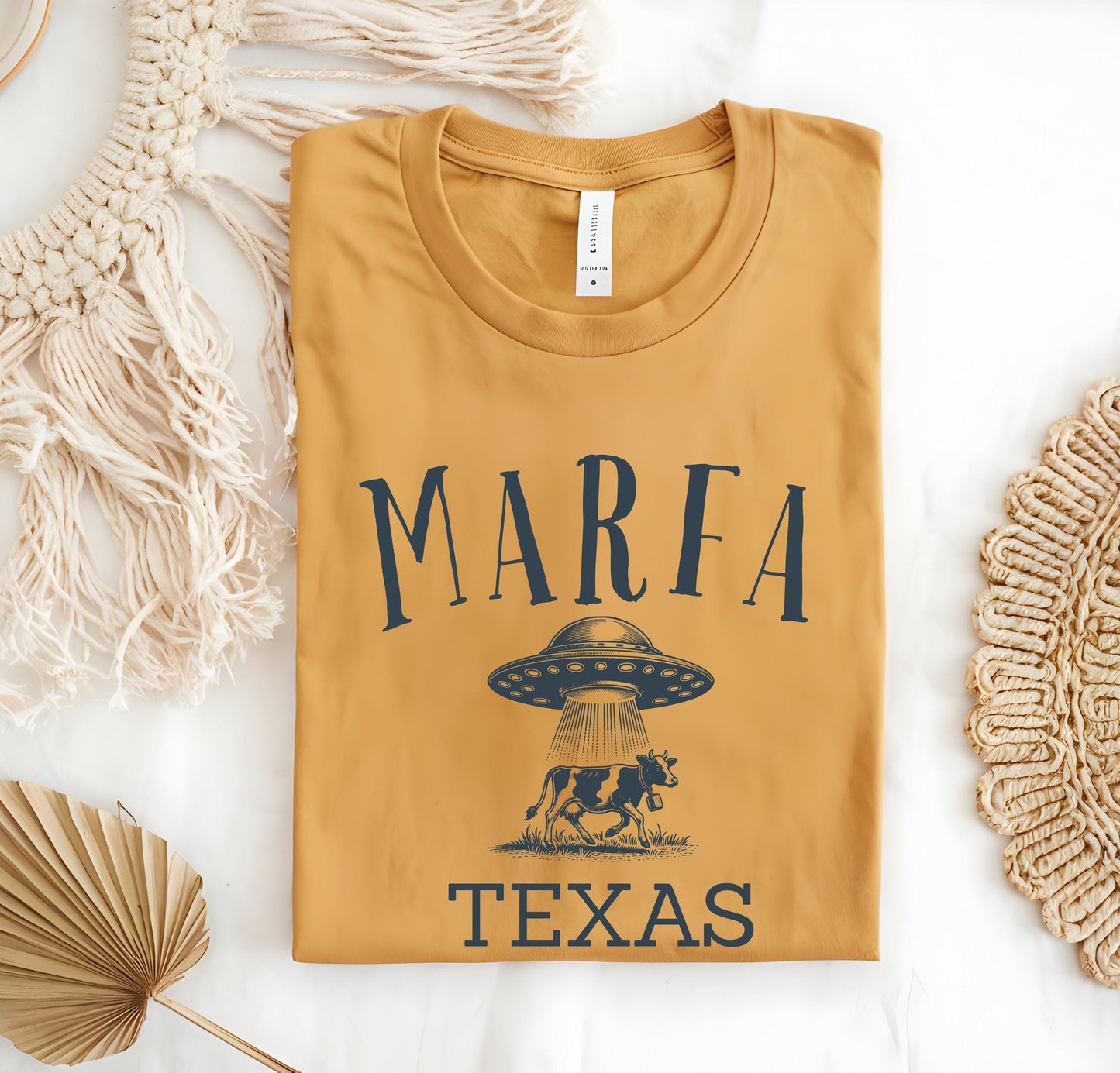 Marfa Texas Art Shirt: Minimalist Desert Tee, West Texas Souvenir