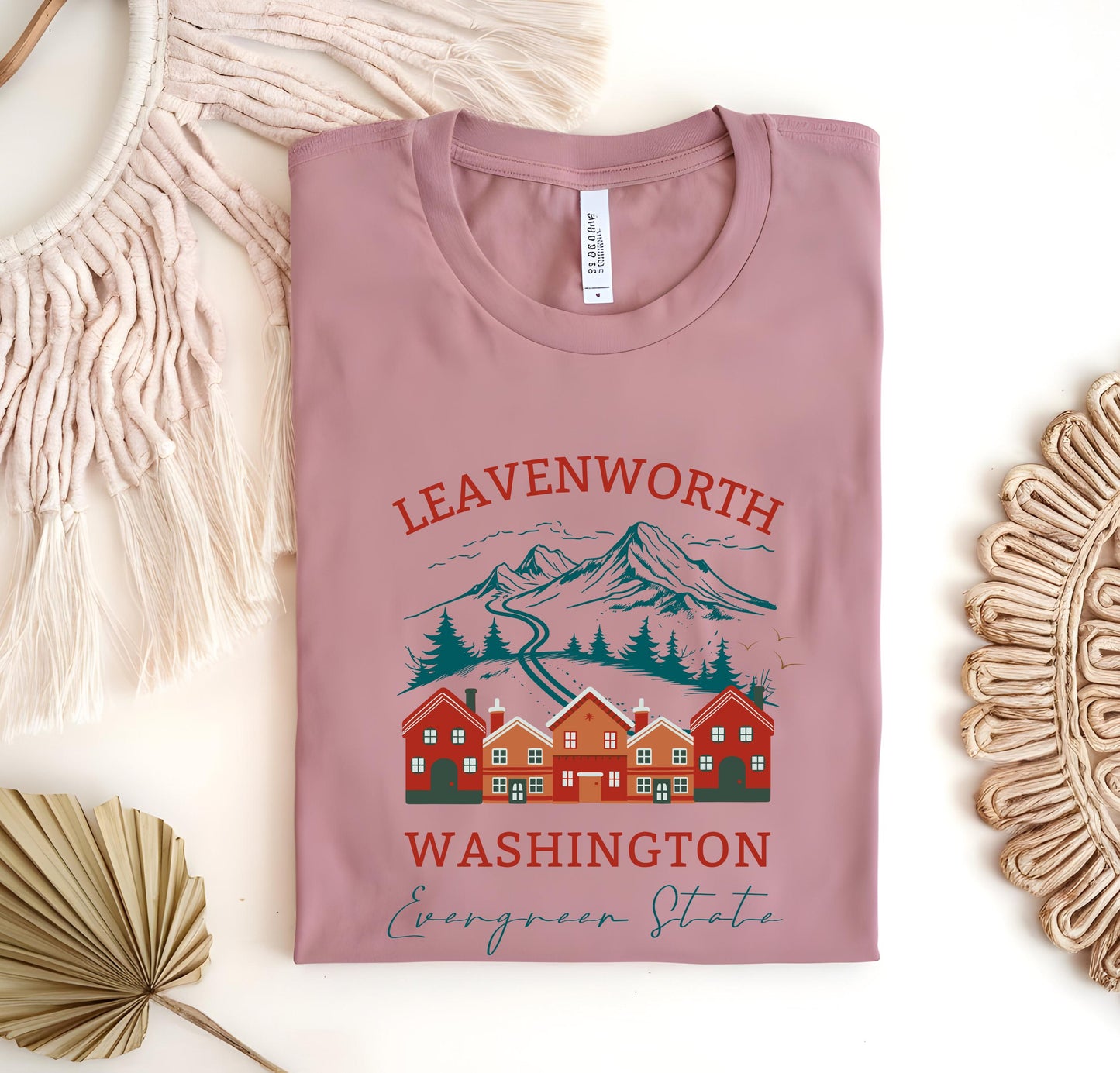 Leavenworth Washington Shirt: Bavarian Holiday Town Tee