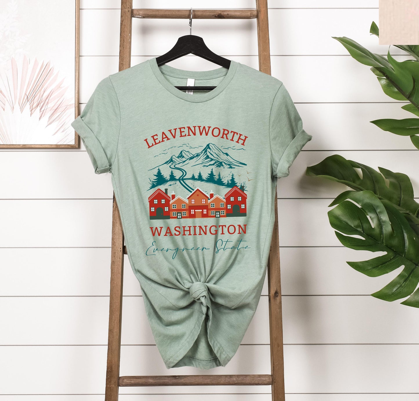 Leavenworth Washington Shirt: Bavarian Holiday Town Tee