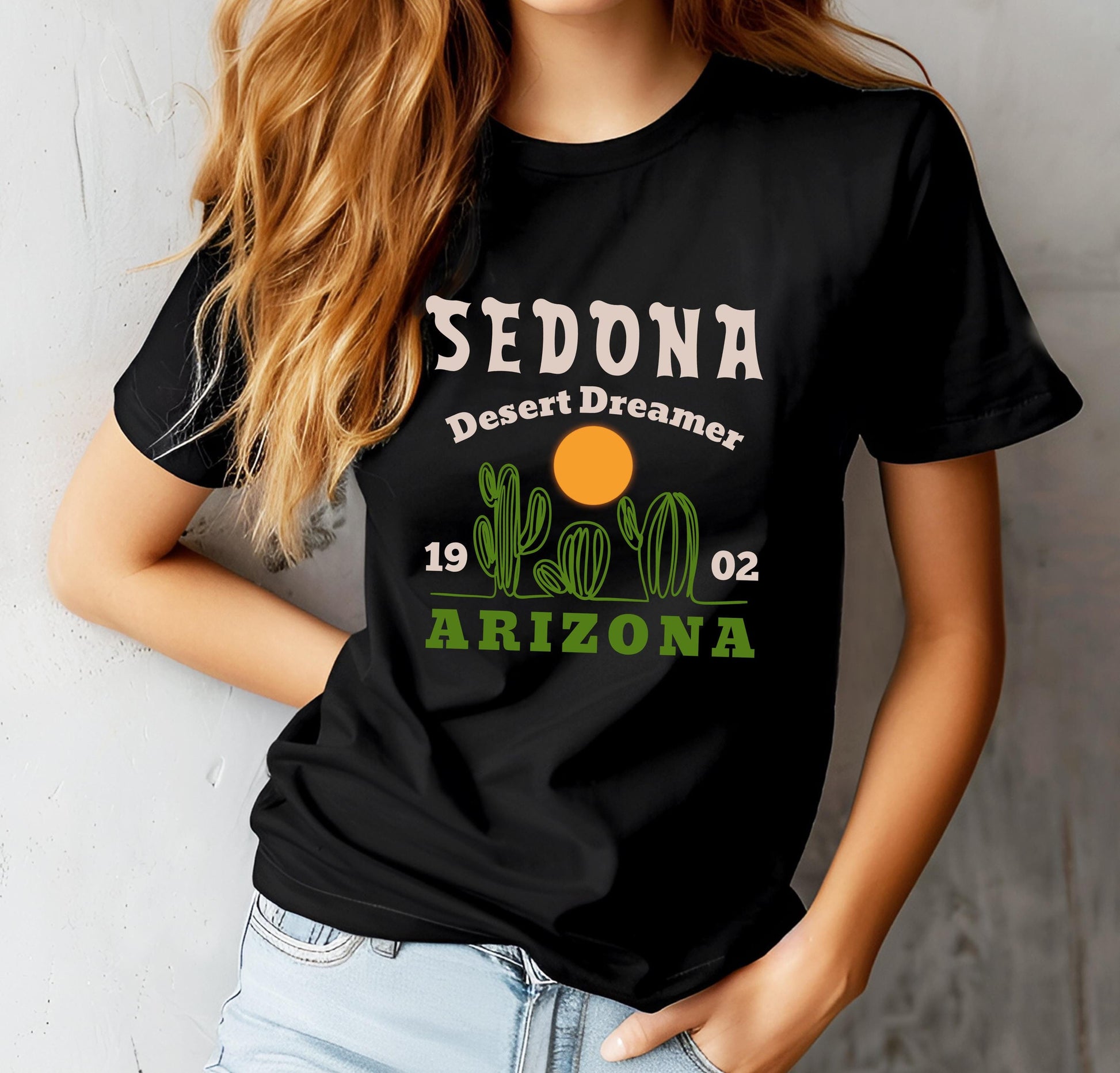 Sedona Arizona Graphic Tee: Southwest Desert Vacation Shirt