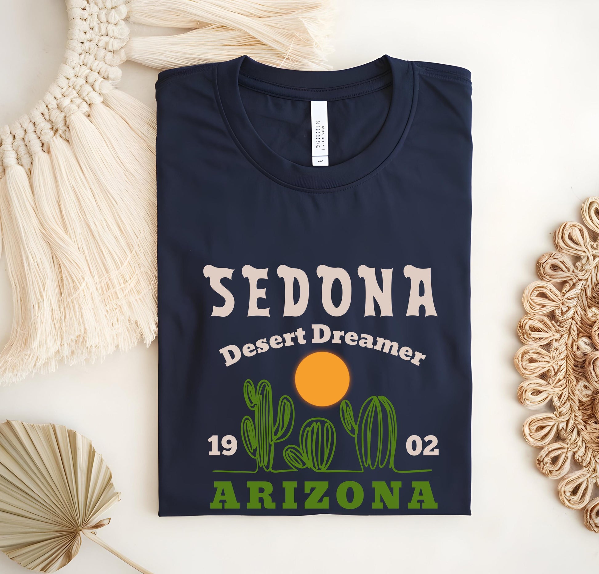 Sedona Arizona Graphic Tee: Southwest Desert Vacation Shirt