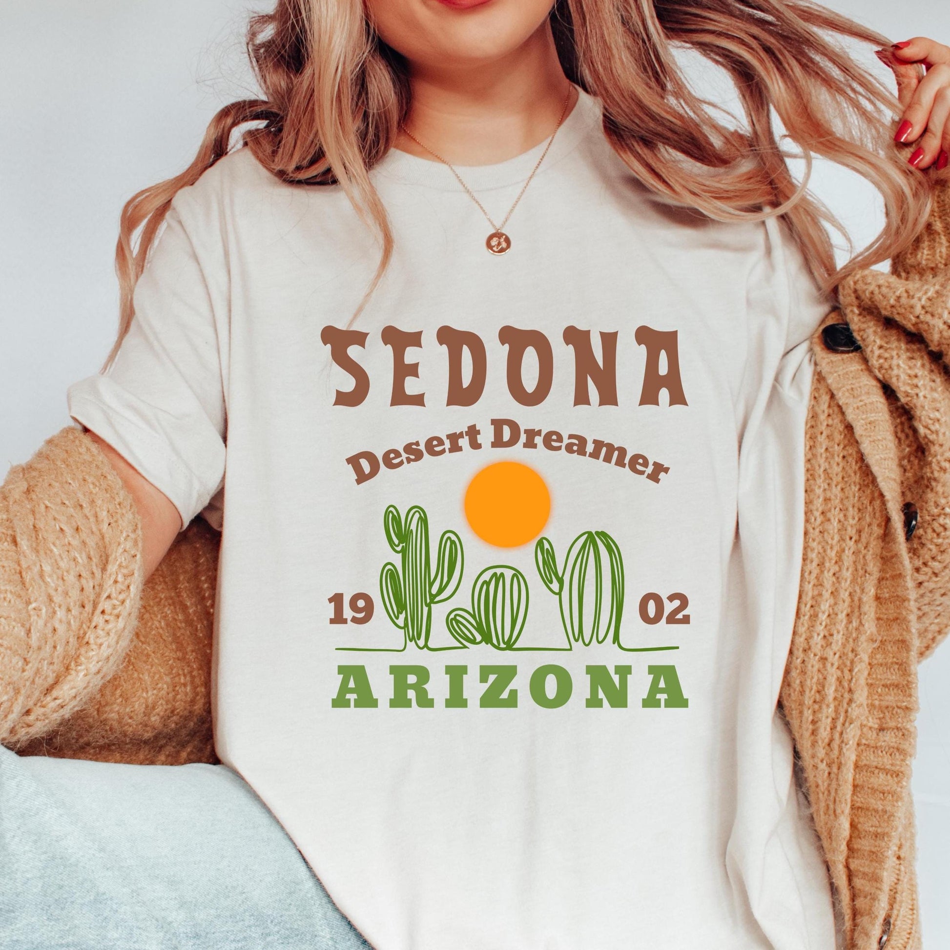 Sedona Arizona Graphic Tee: Southwest Desert Vacation Shirt