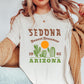 Sedona Arizona Graphic Tee: Southwest Desert Vacation Shirt