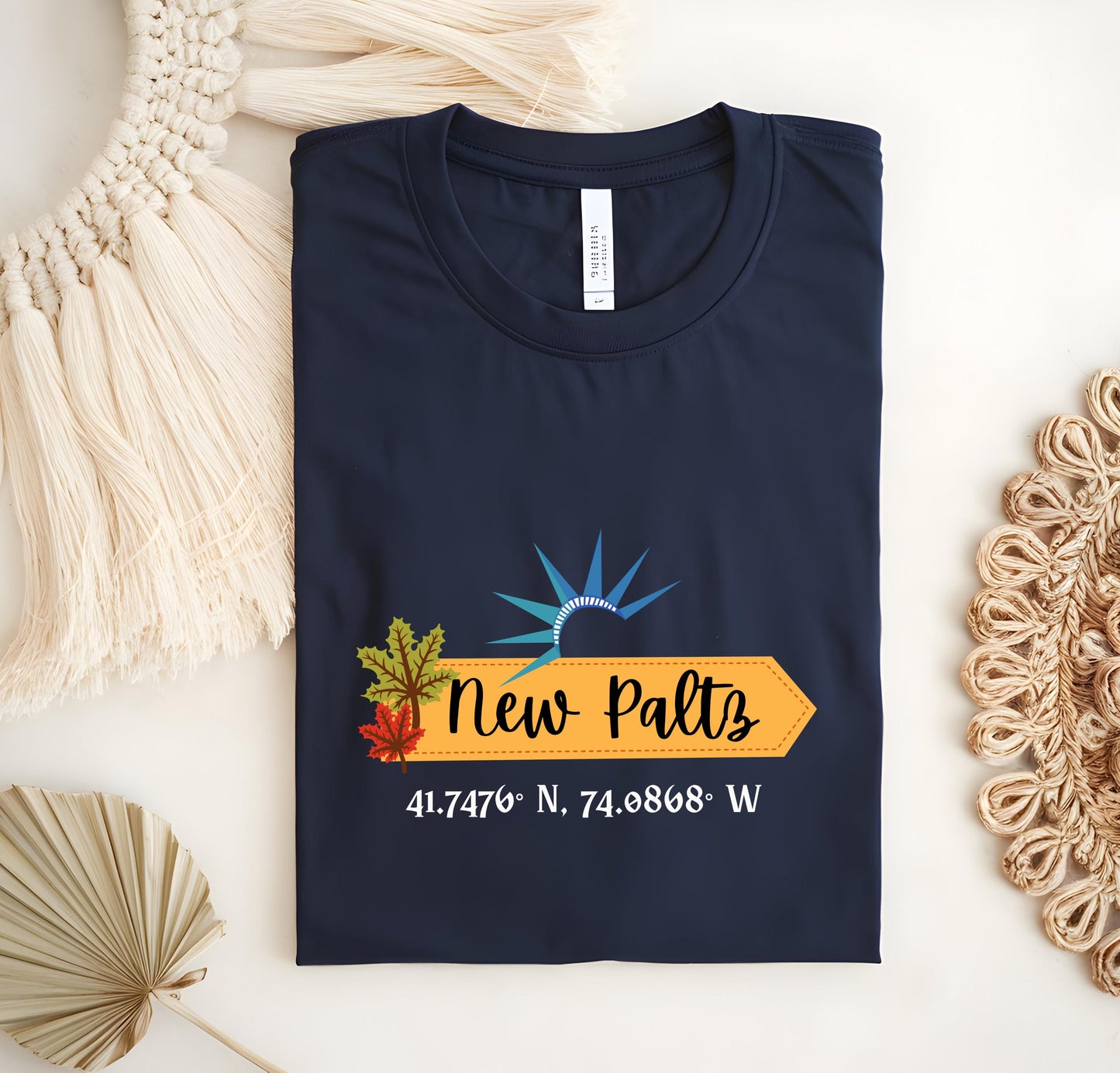 New Paltz NYC Shirt Upstate New York Fall Tee Hudson Valley Traveler Gift