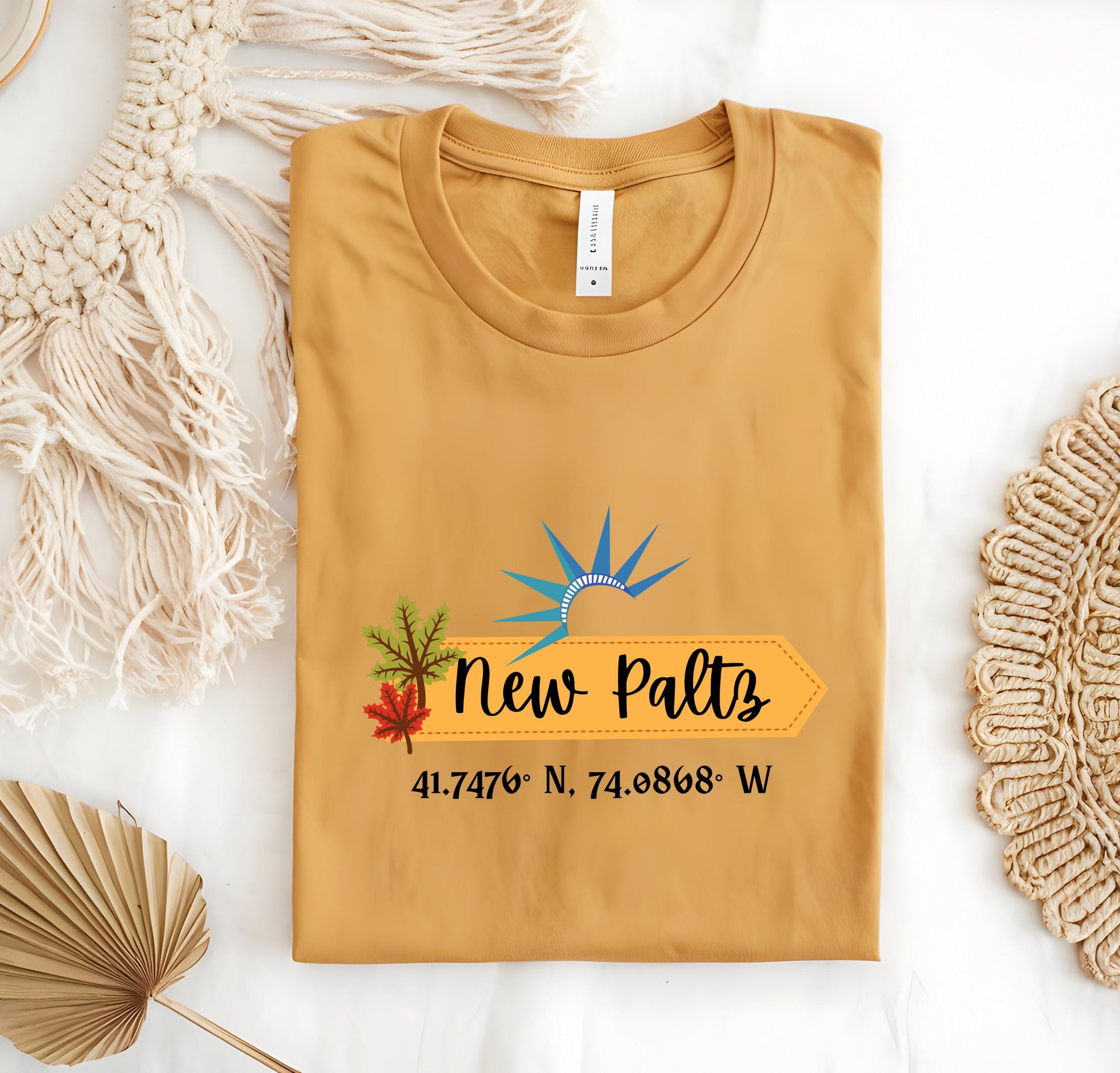 New Paltz NYC Shirt Upstate New York Fall Tee Hudson Valley Traveler Gift