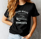 Grand Marais Shirt Minnesota T-shirt, Midwest North Shote Cabin Club T-Shirt