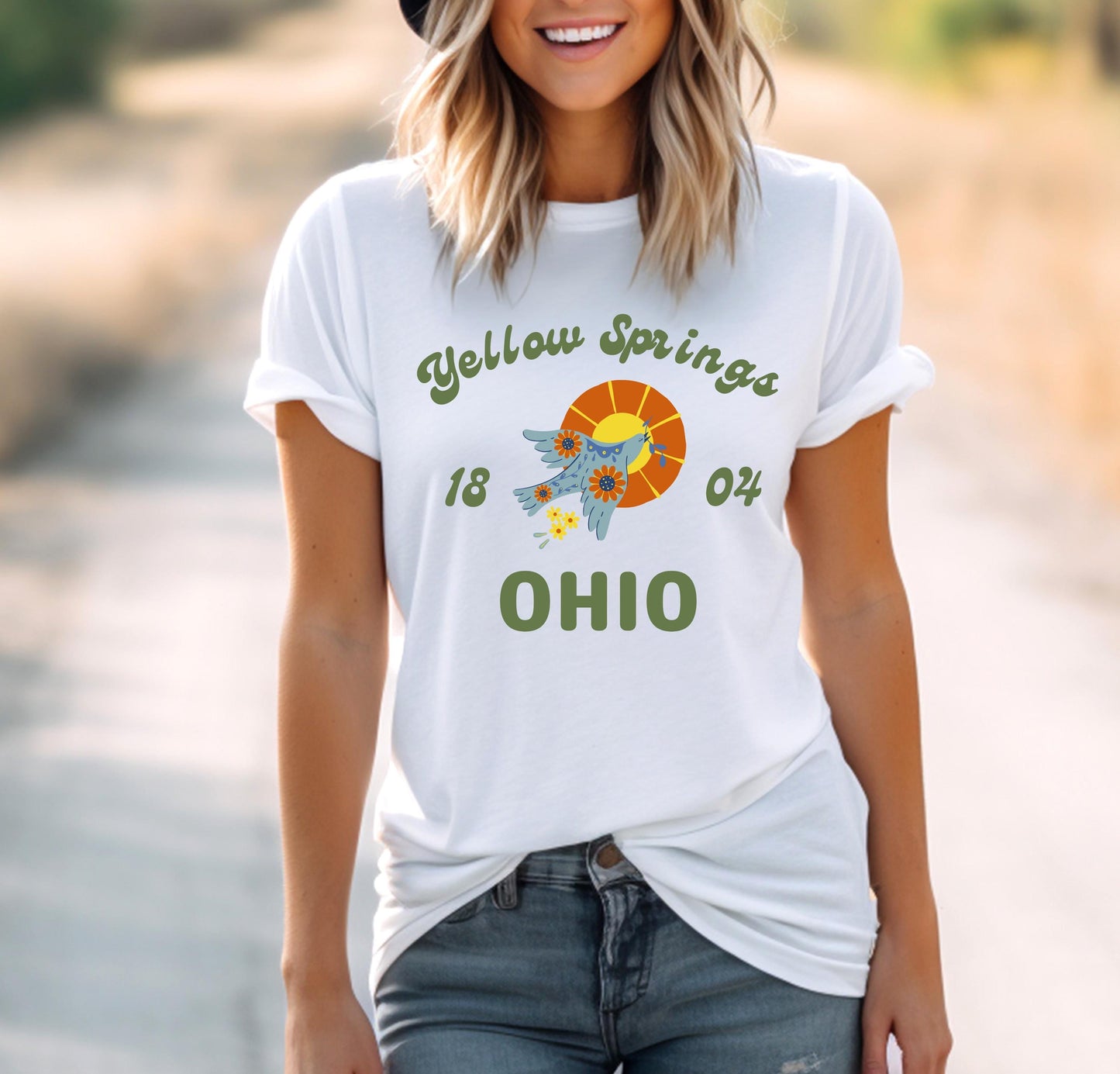 Ohio Shirt Yellow Springs T-shirt Quirky Midwest Tee