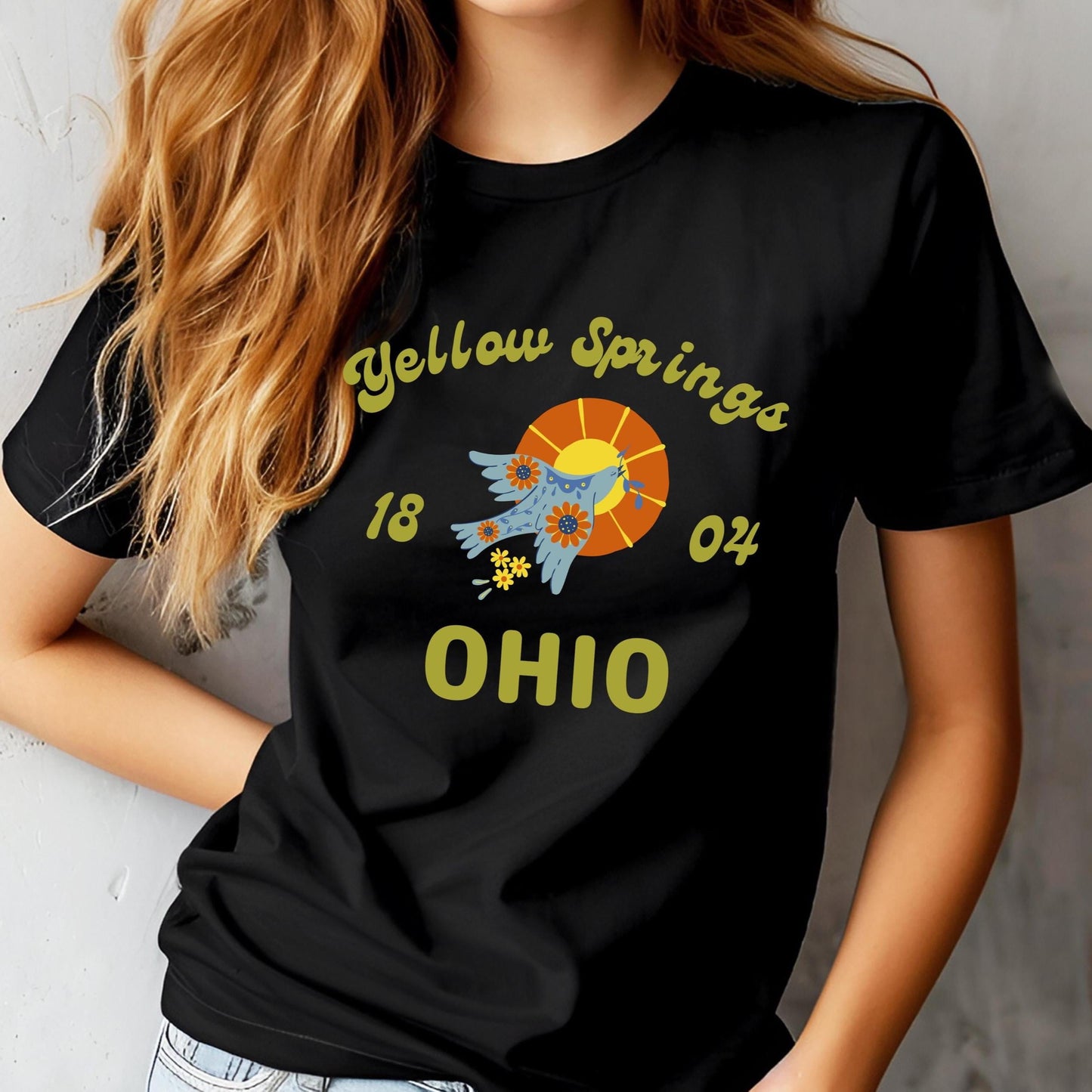 Ohio Shirt Yellow Springs T-shirt Quirky Midwest Tee