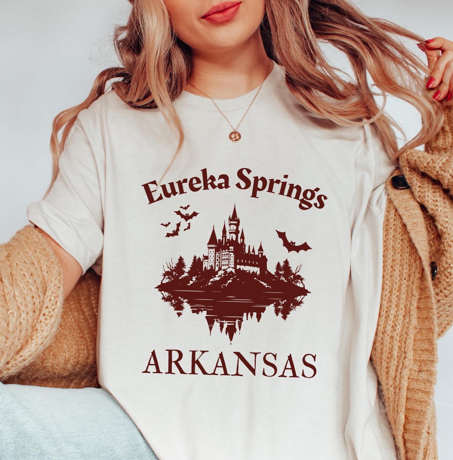 Eureka Springs Shirt, Arkansas Shirts, Haunted Victorian Town Tee