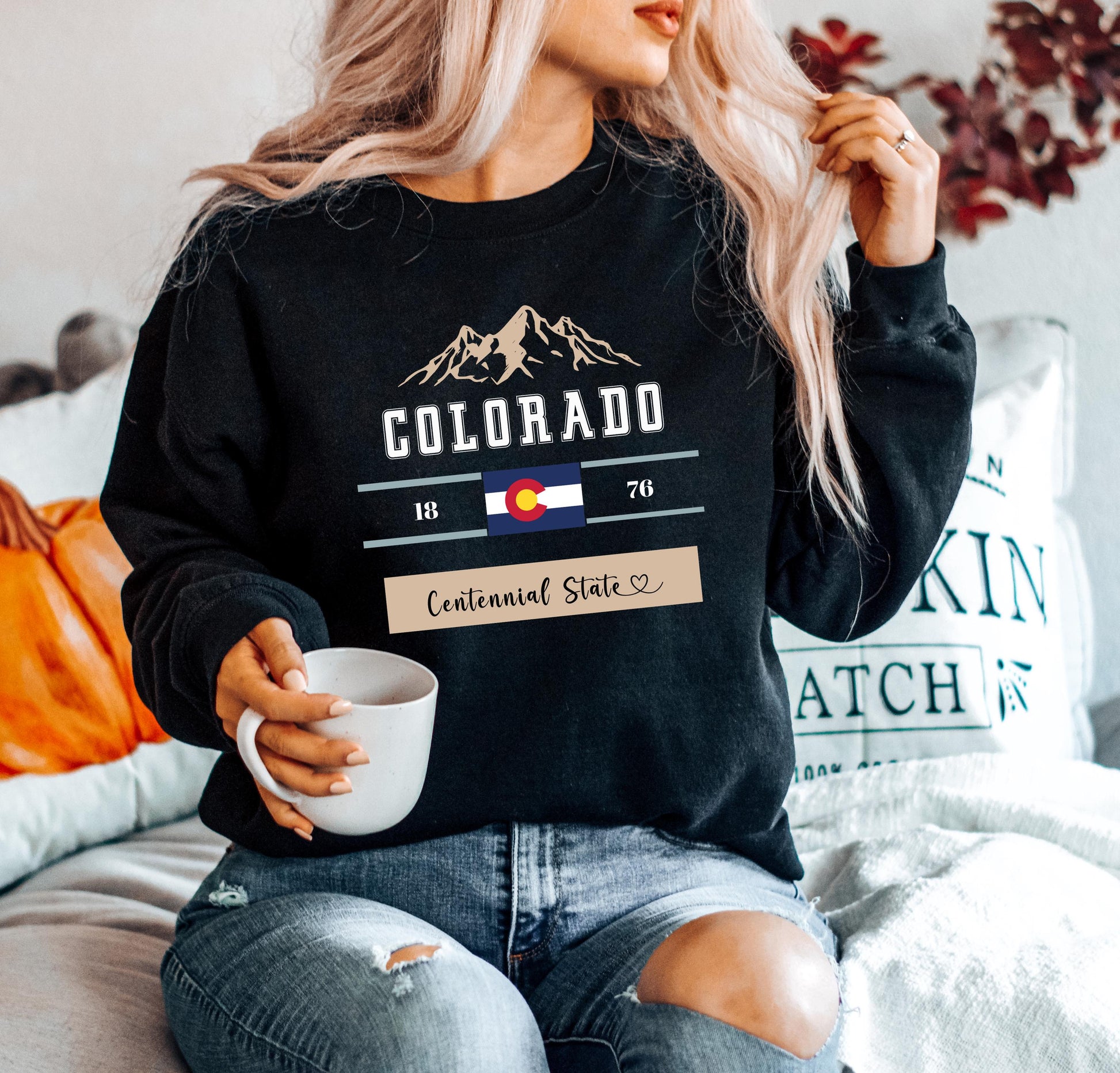 Colorado Sweatshirt Rocky Mountain National Park Outfit Breckenridge Sweater