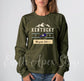 Kentucky Sweatshirt: Retro College Style, Bluegrass State Crewneck