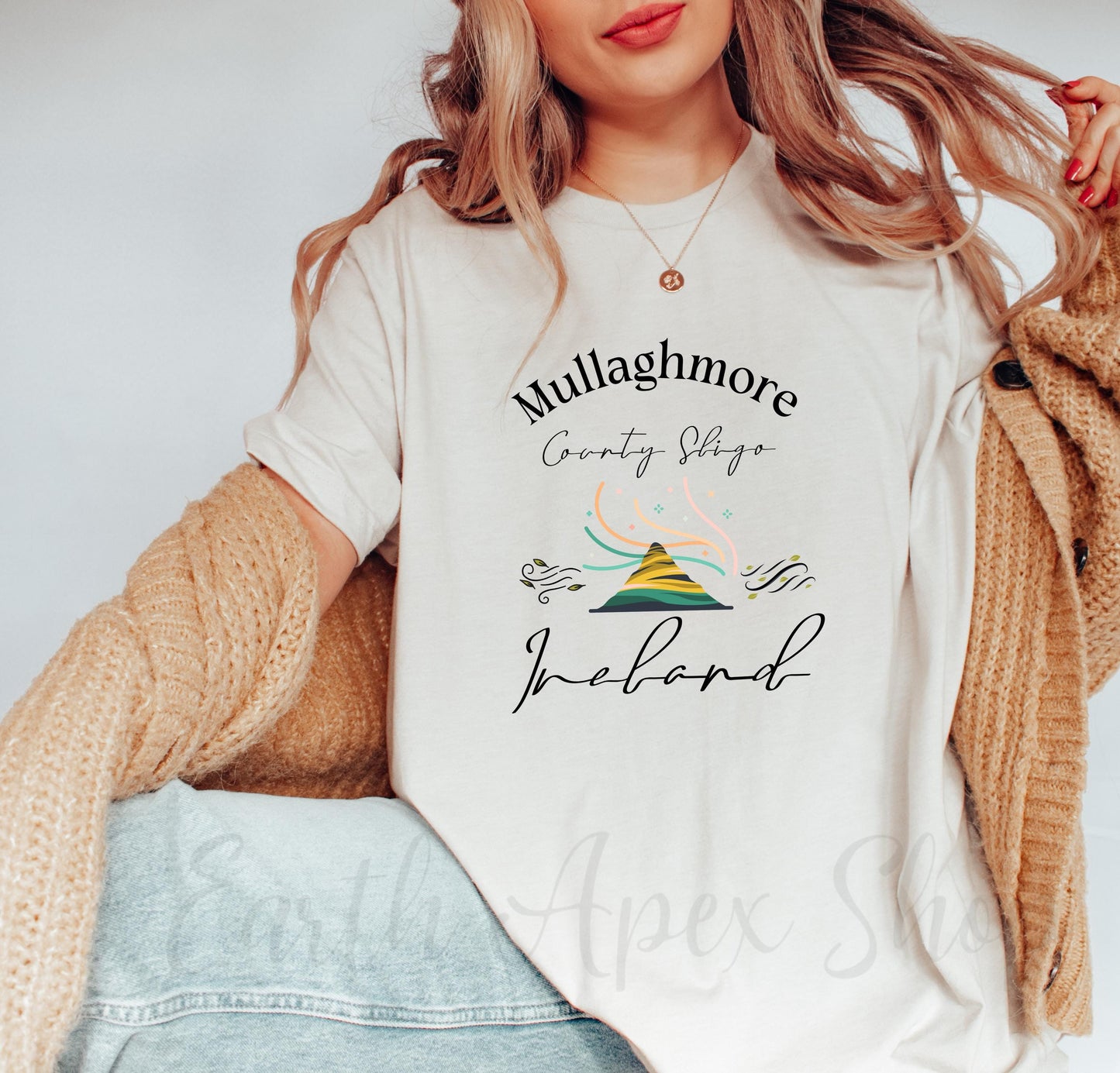 Mullaghmore Ireland Shirt European Coastal Town Irish Surf Village Tee Ireland Breeze Waves Flag