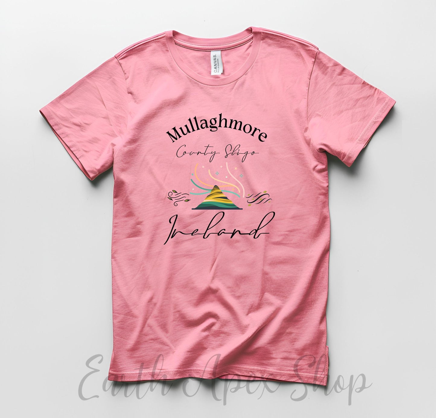 Mullaghmore Ireland Shirt European Coastal Town Irish Surf Village Tee Ireland Breeze Waves Flag