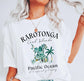Rarotonga Graphic Tee: Cook Islands Surf Shirt - Coastal Vacation Vibes