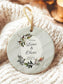 Custom Engaged Ornaments Personalized Couple Gift with Names, Date & Location • Wedding Keepsake Classy Decoration