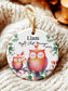 Owl Ornament - Night Shift Crew, Nurse, New Parents Gift
