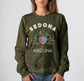 Sedona Sweatshirt: Travel Crewneck EarthApex City Sweater Cozy Destination Gift for Travelers