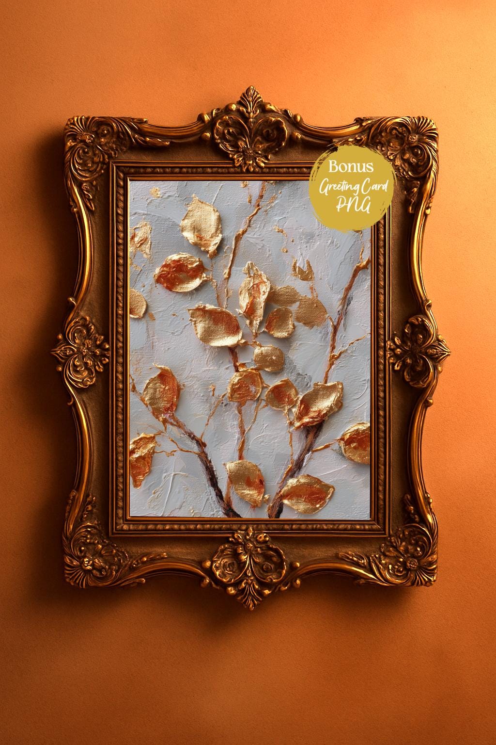 Autumn Wall Art Bundle, Rustic Cottagecore Fall Leaf Print Set (Digital Download)