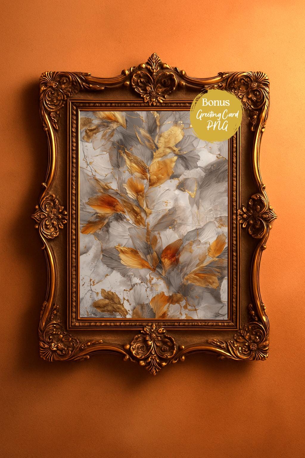 Autumn Wall Art Bundle, Rustic Cottagecore Fall Leaf Print Set (Digital Download)